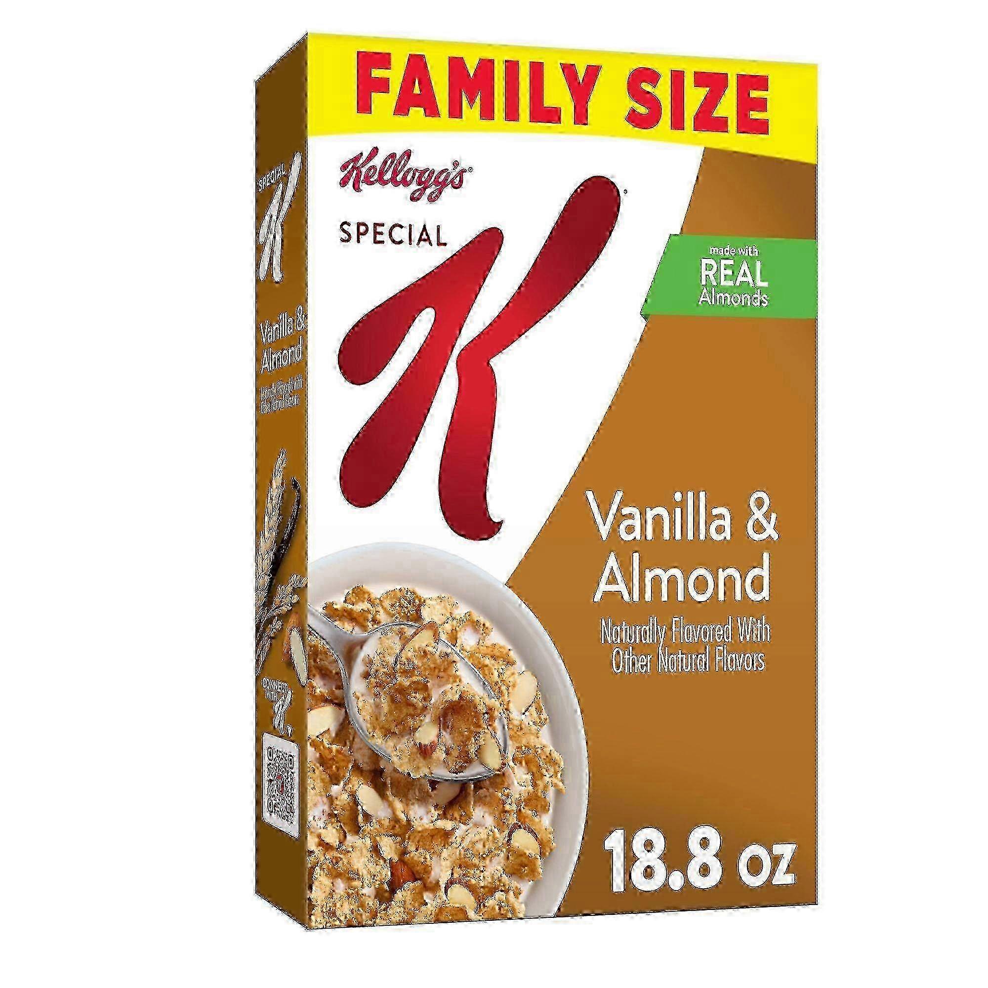 Kellogg's Special k breakfast cereal, vanilla almond, 18.8 oz