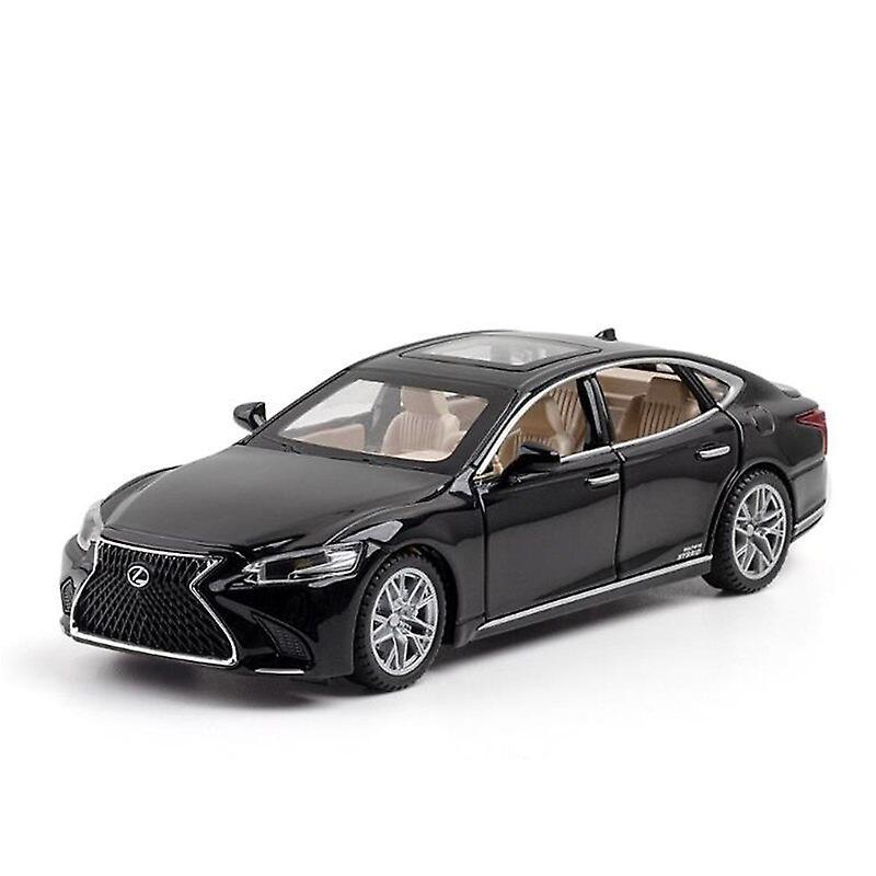 1:32 Lexus Ls500h Toy Car Diecast Alloy Car Model Diecasts Toy Vehicles Car Model Sound Light Collection Toys For Children Gift Toy Cars black