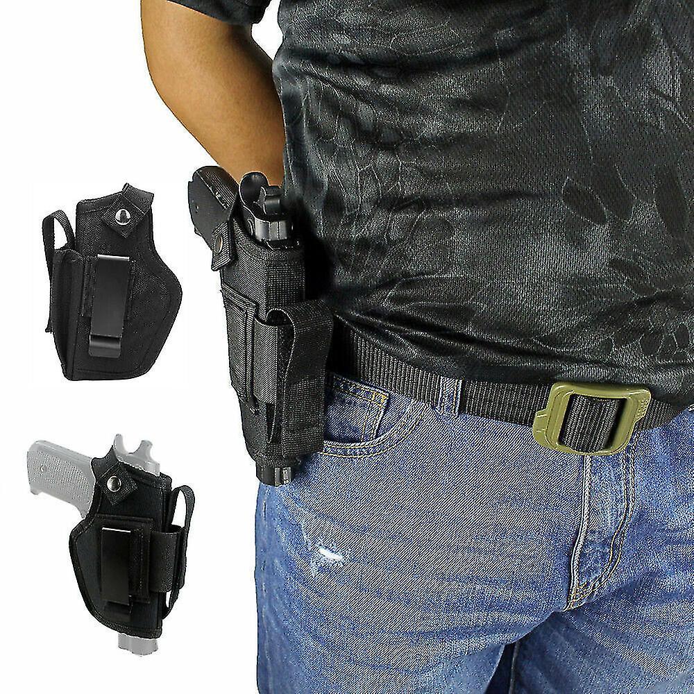 Hazell 2024  New  Universal Tactical Pistol Holster Magazine Waist Belt Hand Gun Holder Outdoor