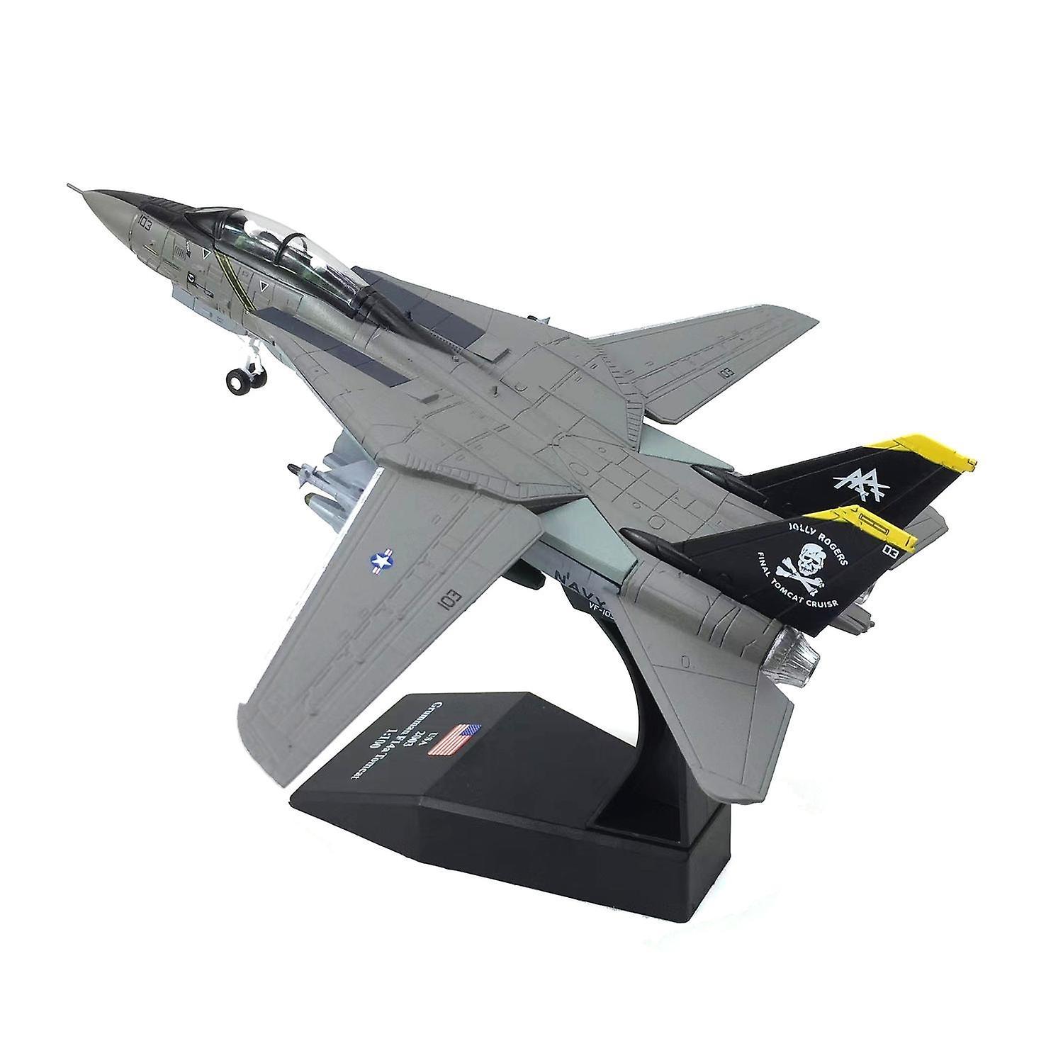 NICEMOON F-14 Tomcat Fighter Simulation Alloy Aircraft Model