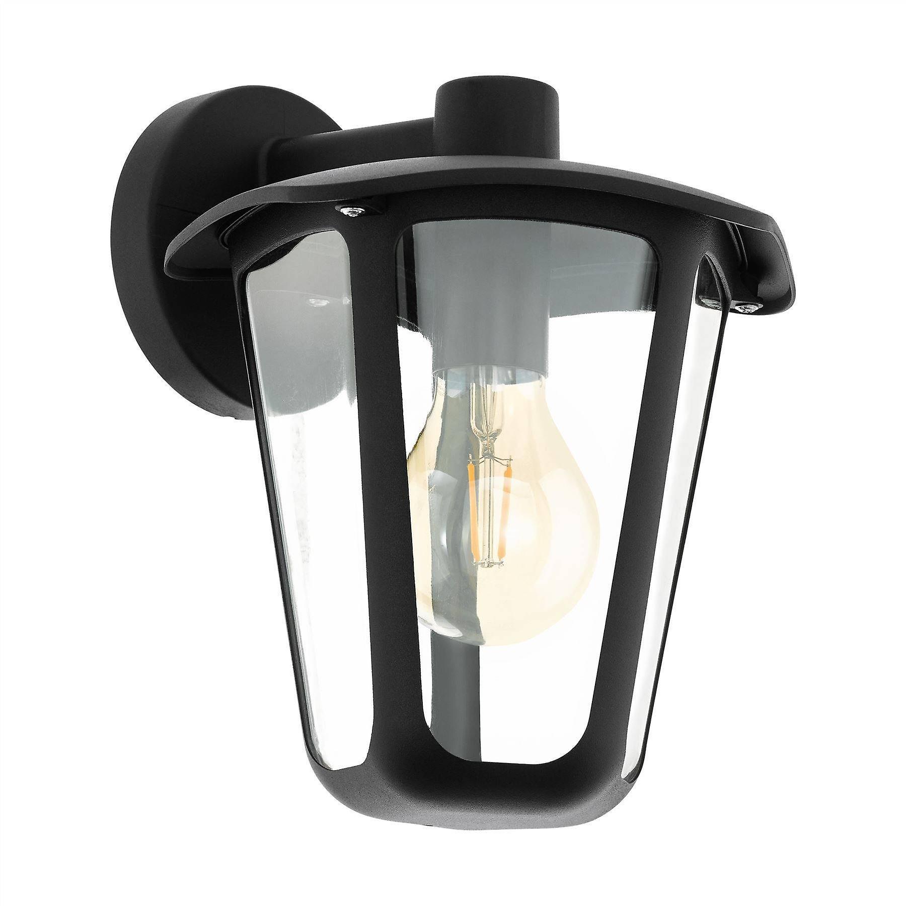 Eglo Lighting Monreale 1 Light Outdoor Wall Lantern Black IP44, E27