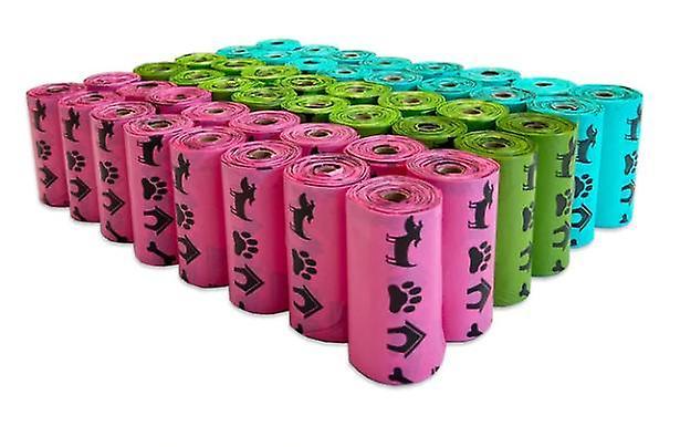 Slowmoose Biodegradable  Lavender Scented Garbage, Dog / Cat Poop Bags - 18/48 Rolls Scented 270pcs