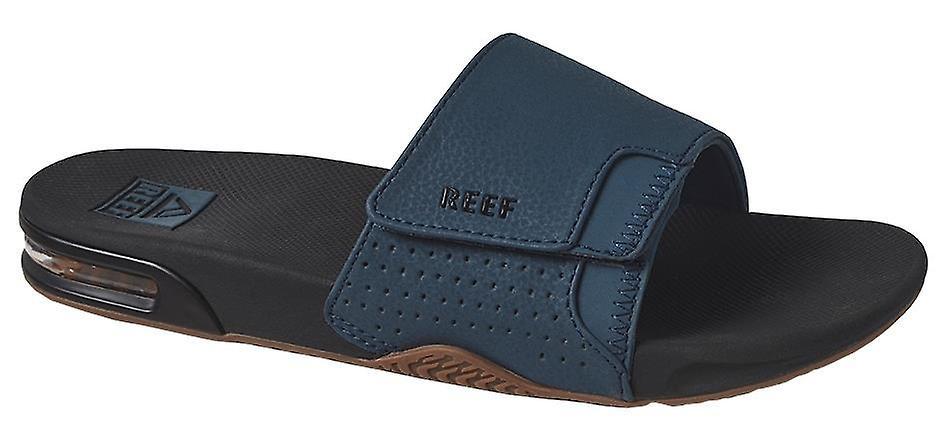 Reef Fanning Slide Orion Black Mens Sandals Flip Flops 9 UK 43 EU 10 US