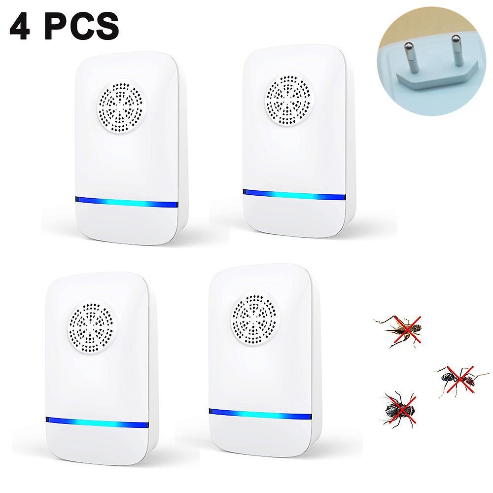 Joyful Ultrasonic Pest Repeller, 4 Packs, Electronic Indoor Pest Repellent Plug In For Mosquito,mice,roach,spider,insects