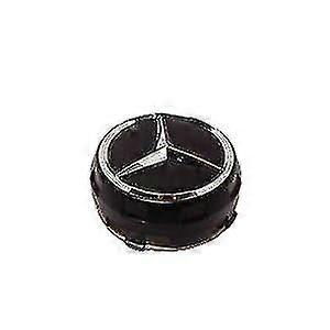 Lequeen Mercedes Benz Amg Black Alloy Wheel Center Caps 75mm Hub Badges