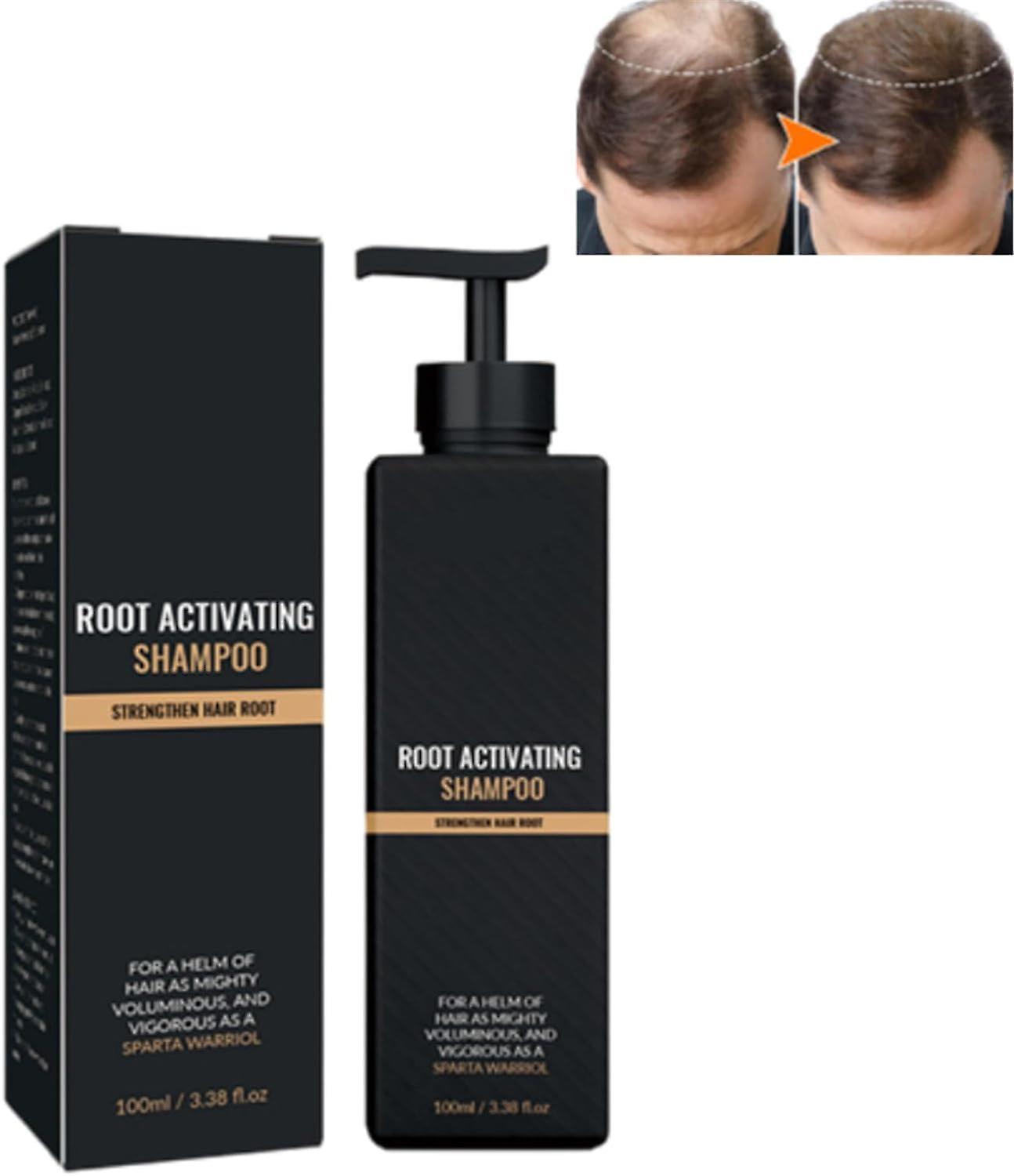 Pecoda Root Activator Shampoo, Spartan Root Activator Shampoo, Spartan Hair Growth Shampoo, Promotes Thicker, Faster Growing Hair for Men & Women (...