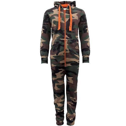 ek Wholesale Kids unisex woodland camouflage onesie 13