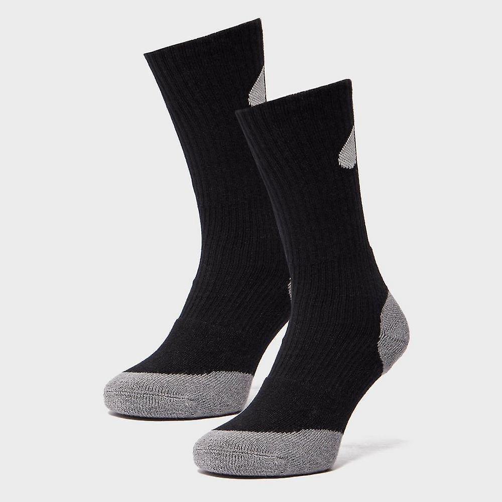 Peter Storm Double Layer Socks, Camping Accessories Clothing & Essentials Black L