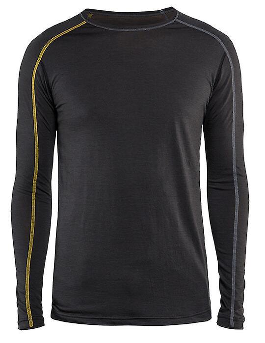 Blaklader 4799 baselayer t-shirt lightweight - mens (47991734) Dark grey/yellow M