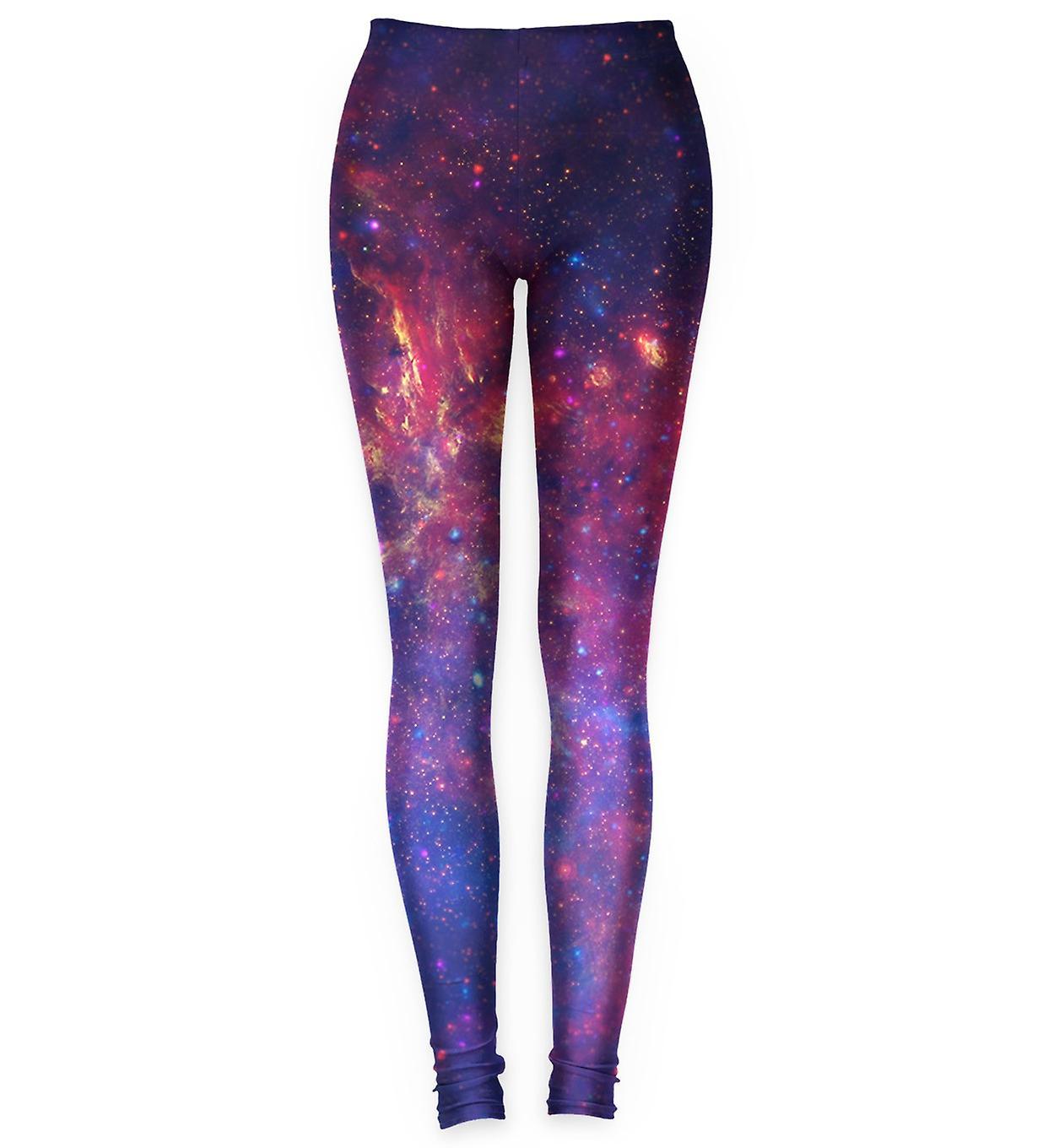 Mr Gugu & Miss Go Mr. Gugu Miss Go Purple Nebula Leggings S