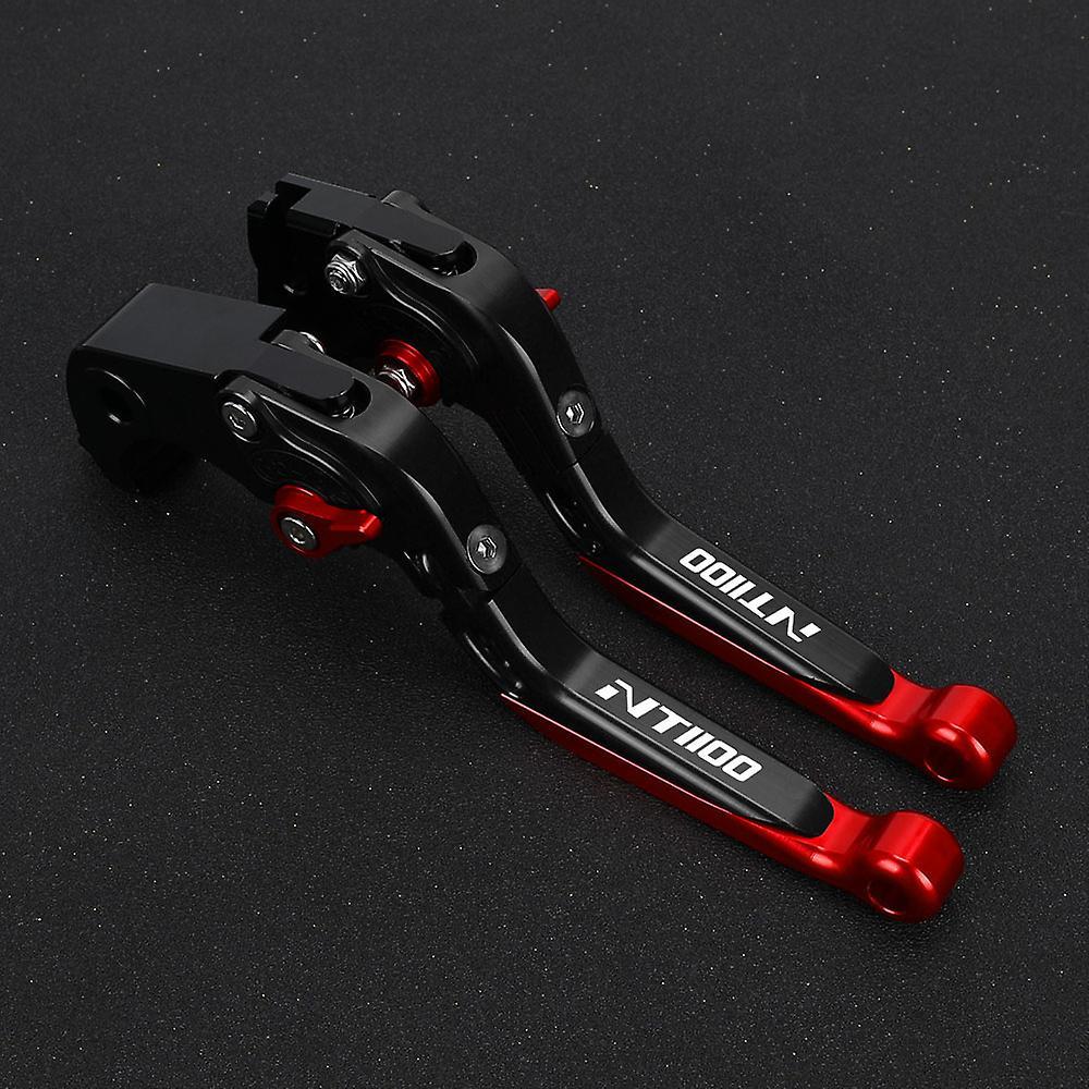 Redkid For Honda Nt1100 Nt 1100 Nt1100 2022 2023 Motorcycle Adjustable Brake Clutch Lever Foldable Handle Hand Grips Set Accessories As The picture..