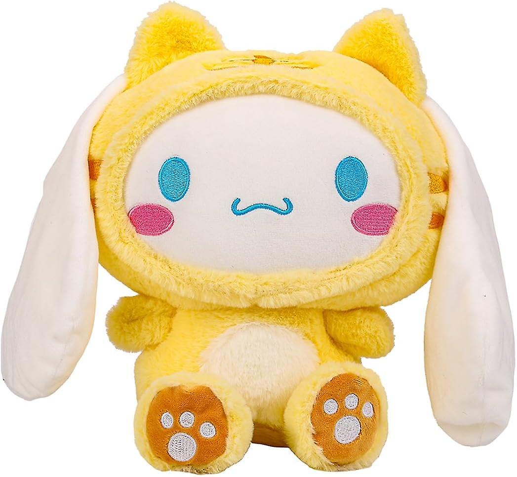 Ubiuo Yellow Cinnamoroll Plush Toy 37cm, 14.5'' Kawaii Cartoon Starry Eyes Cinnamoroll Doll Plush Toy Gifts For Boys Girls, Children's Day Gift (ye...