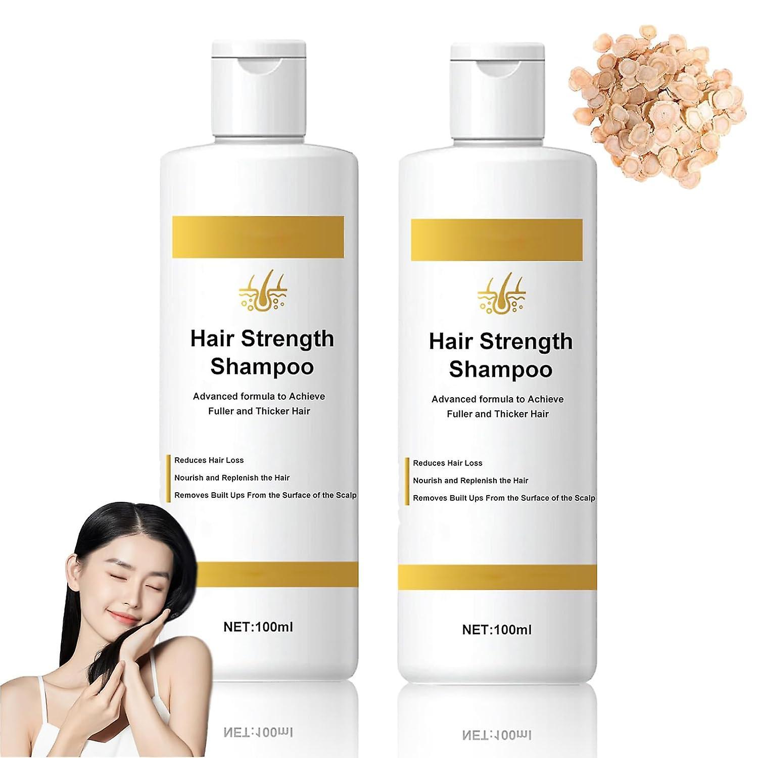 Frusde Hair Growth Shampoo, Hair Strength Shampoo, Shampoo For Hair Loss, Shampoo And Conditioner Hair Growth, Hair Growth Shampoo For Curly Hair 2pcs