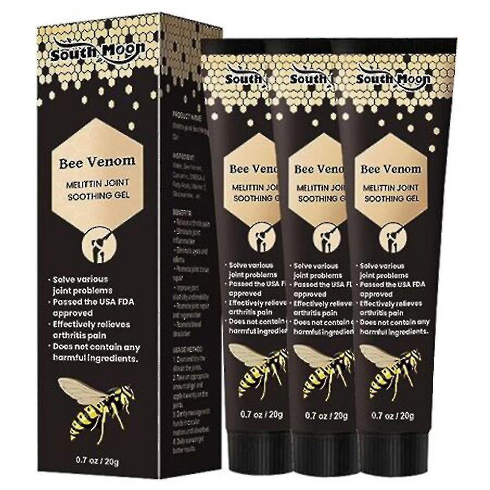 Yalo Bee Venom Zealand Bee Venom Gel, Bee Venom Gel-sz4 3PCS