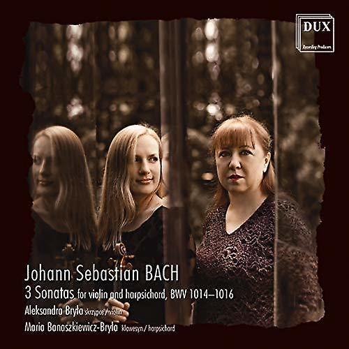 Dux Recording Prod. Bach,J.S. / Bryla - 3 Sonatas for Violin & Harpsichord  [COMPACT DISCS] USA import