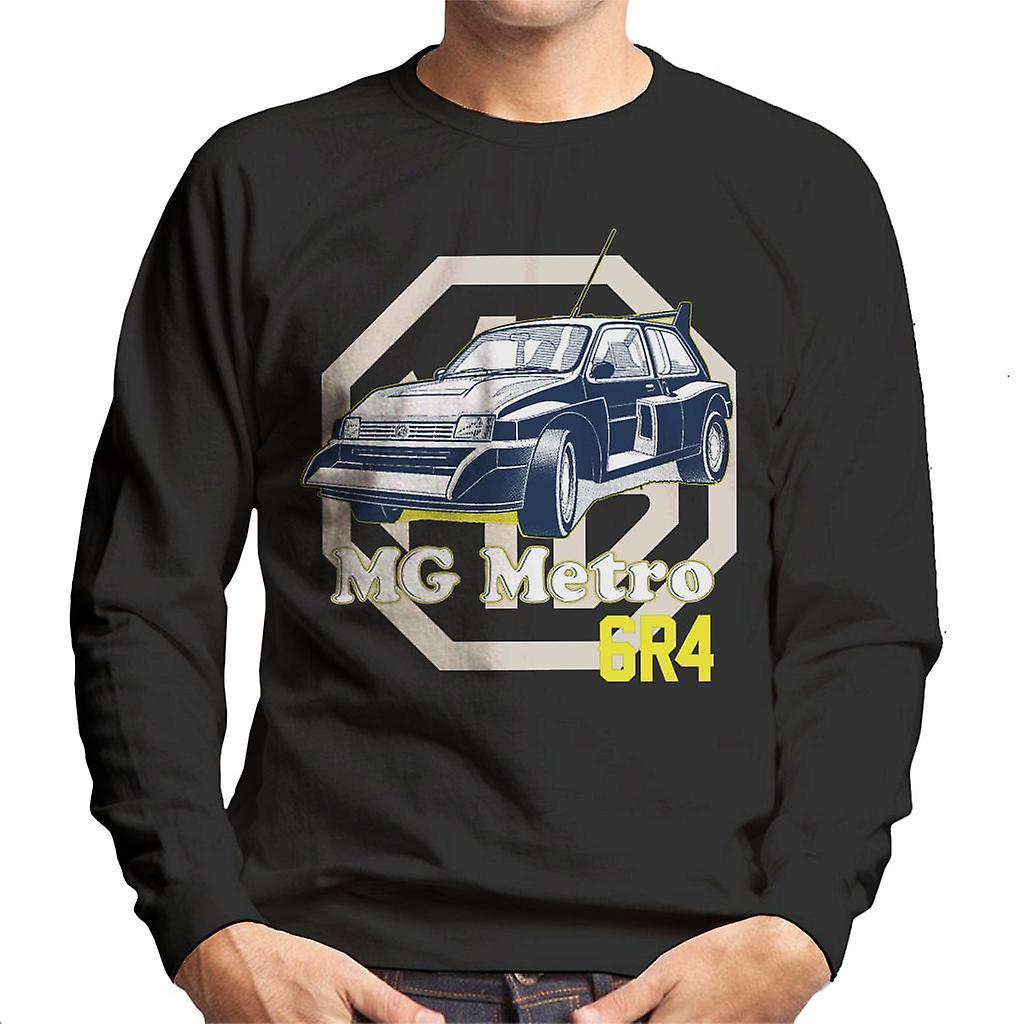 MG Metro 6R4 British Motor Heritage Men's Sweatshirt Black X-Large