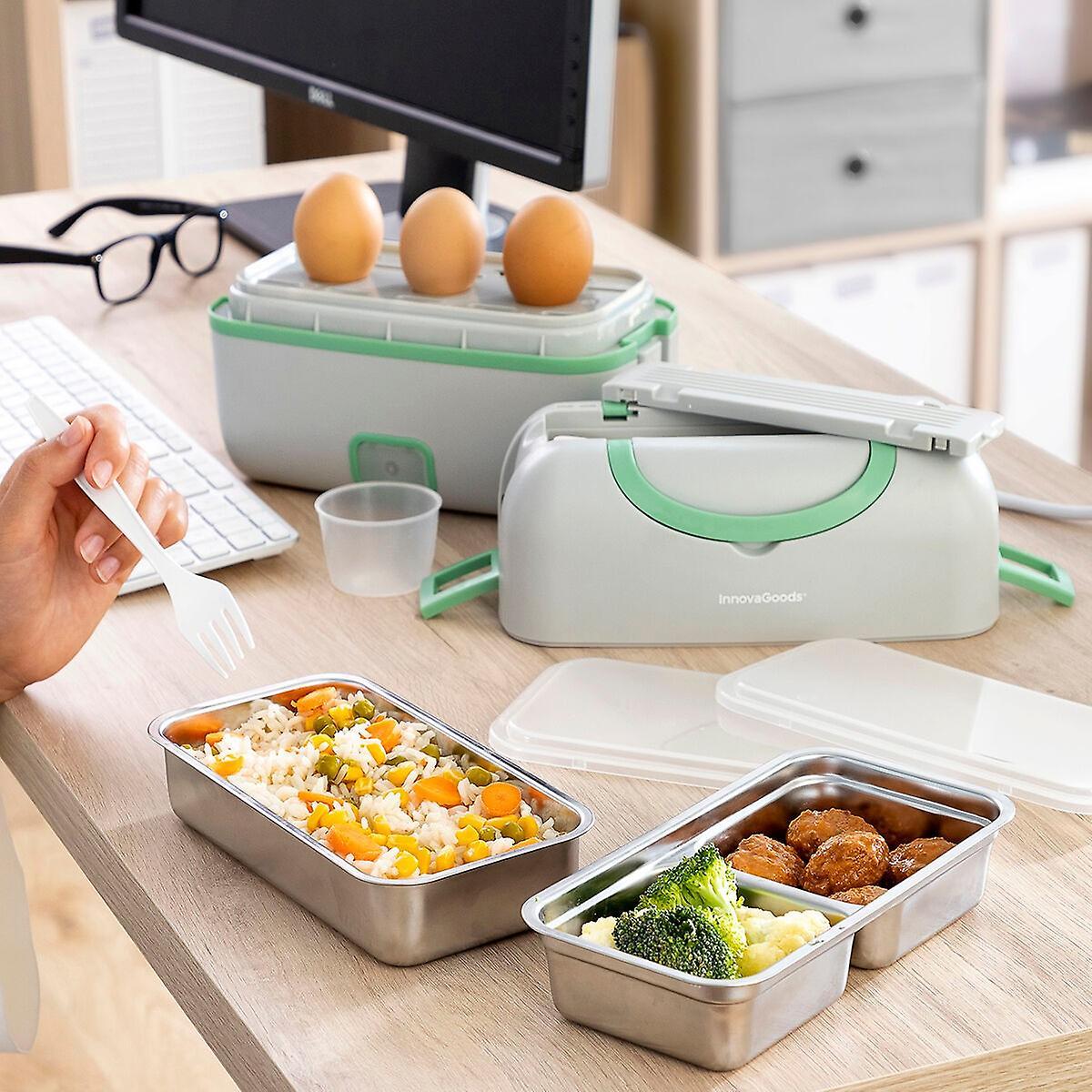 Electric Steam Lunch Box with Recipe 3-in-1 Beneam InnovaGoods