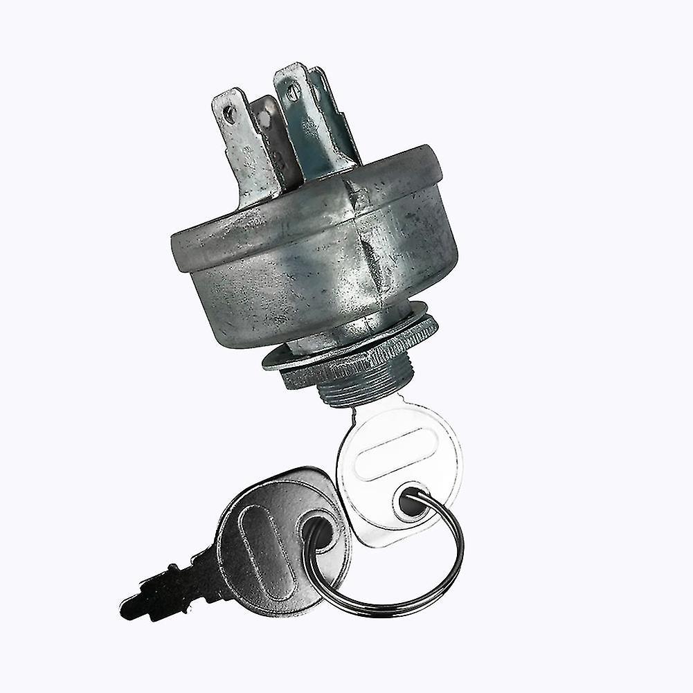 Ignition Switch Lawn Tractor Mower Ignition Starter Switch with 3 Position 5 Termials 2 Keys 725-0267 925-0267