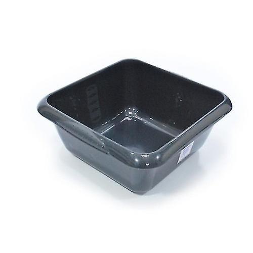 TML Square Plastic Bowl Graphite 7L