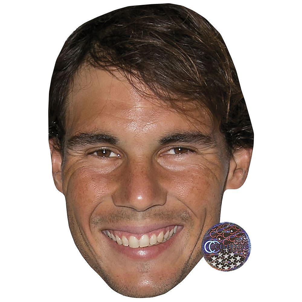 Celebrity Cutouts Rafael Nadal Celebrity Mask, Flat Card Face