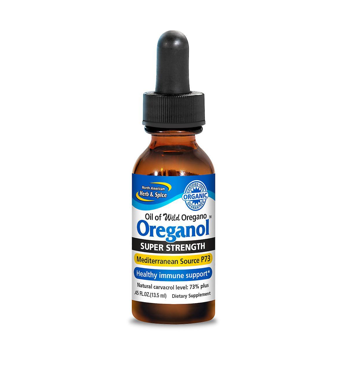 North American Herb & Spice Super Strength Oreganol P73 13.5 Ml - Immune Support