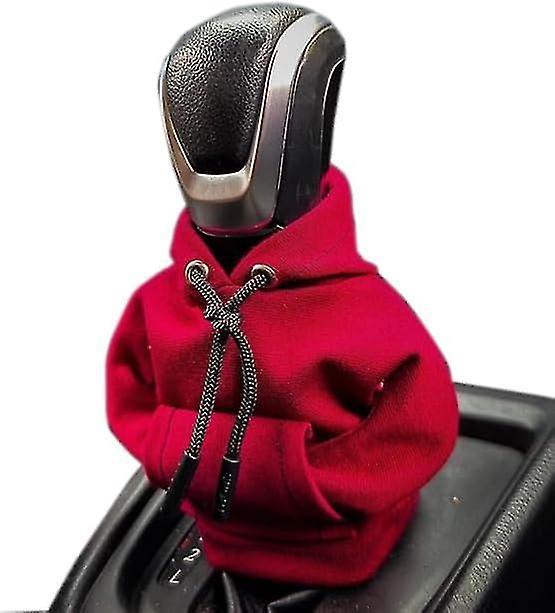 Hoshino Hoodie Car Gear Shift Cover, Gear Stick Hoodie, Hoodie Gear Shift Cover, Gear Shift Hoodie, Car Shifter Hoodie Red