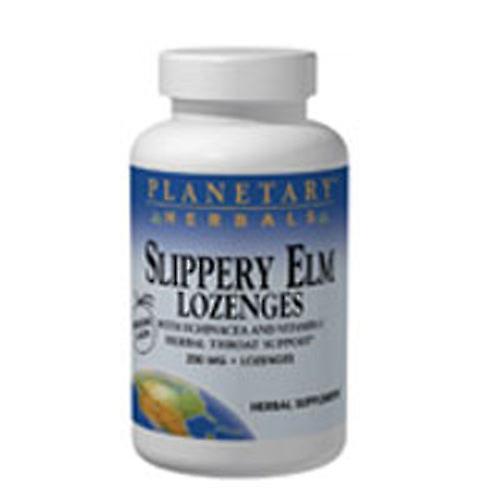 Planetary Herbals Slippery Elm Lozenge, Tangerine Flavor 100 lozenges (Pack of 1)