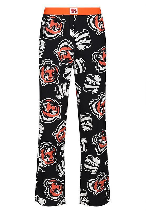 NFL Bengals Lounge Pants Cotton PJs Adult Football League Logo Printed Pyjamas S