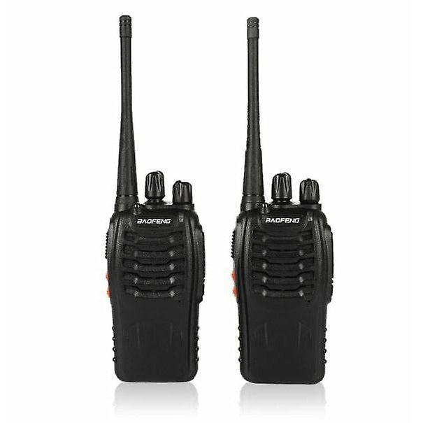 Tavice AU 2X Walkie Talkie Bf-888s Handheld Two-way Radio 5w Uhf 400-470mhz Rechargeable