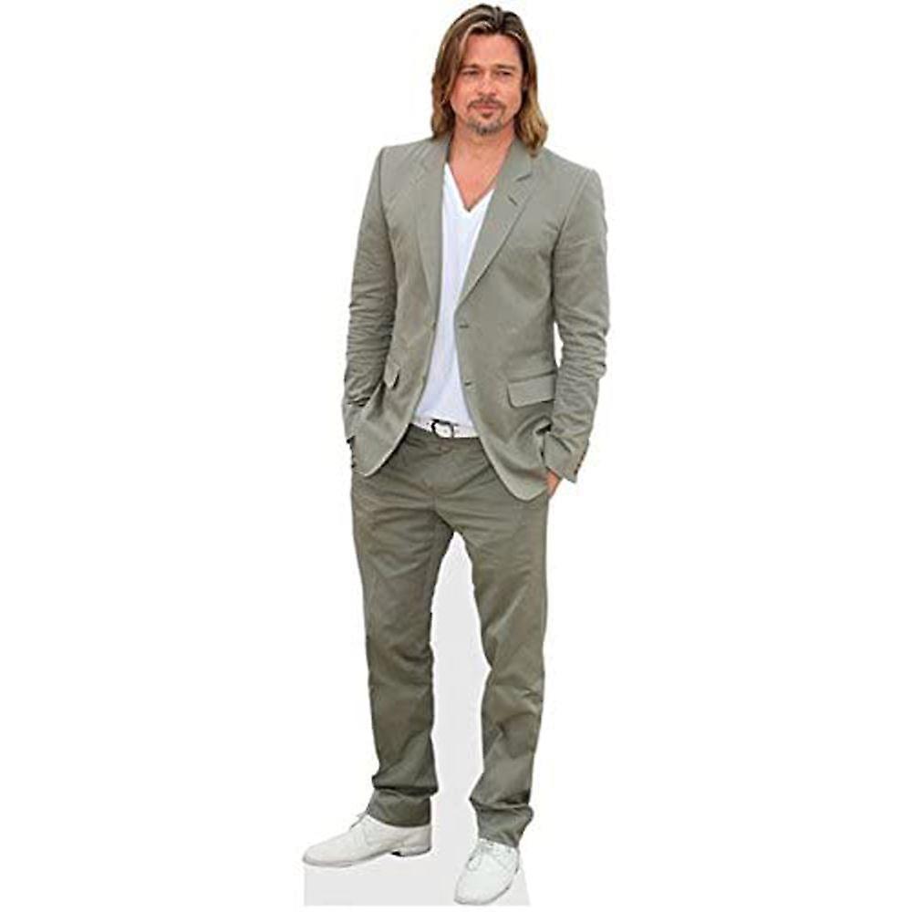 Celebrity Cutouts Brad Pitt Cardboard Cutout (lifesize OR Mini size). Standee. Stand Up. Mini Cutout