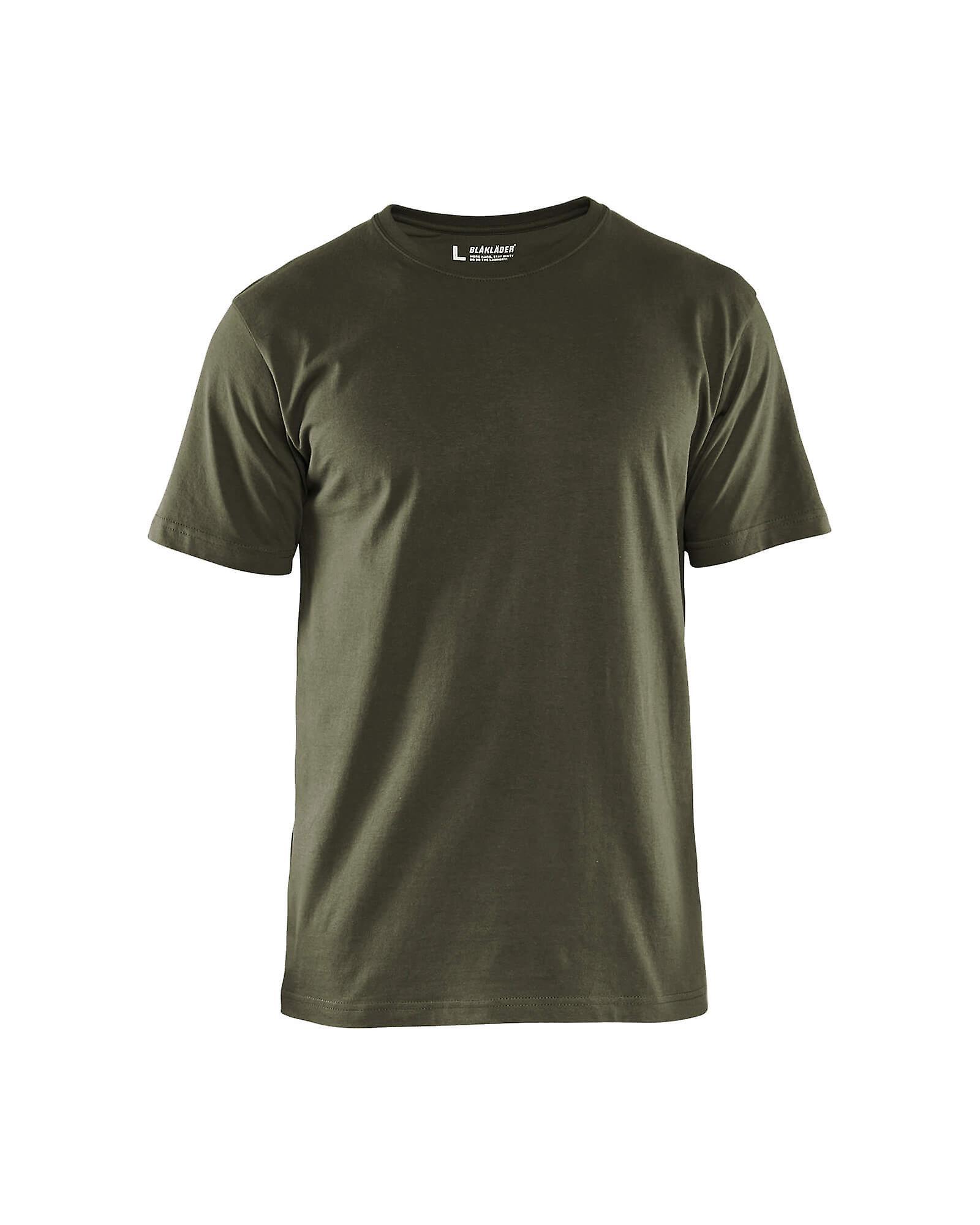 Blaklader 3325 t-shirt 5-pack - mens (33251042) Army green Xxxl