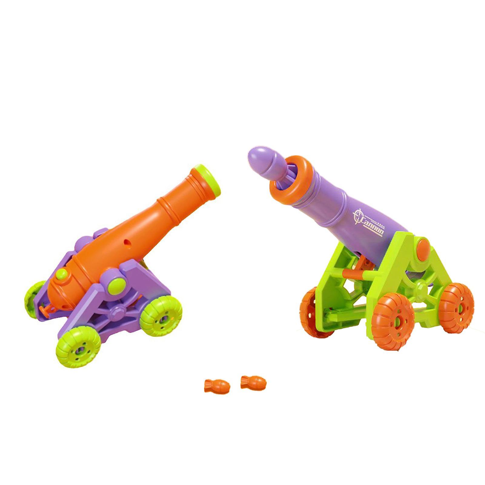 Remorui Gravity Turnip Cannon Toy Stress Relief Enhance Parent-Child Interaction Carrot Cannon Fun Fidget Toy for Kids Random