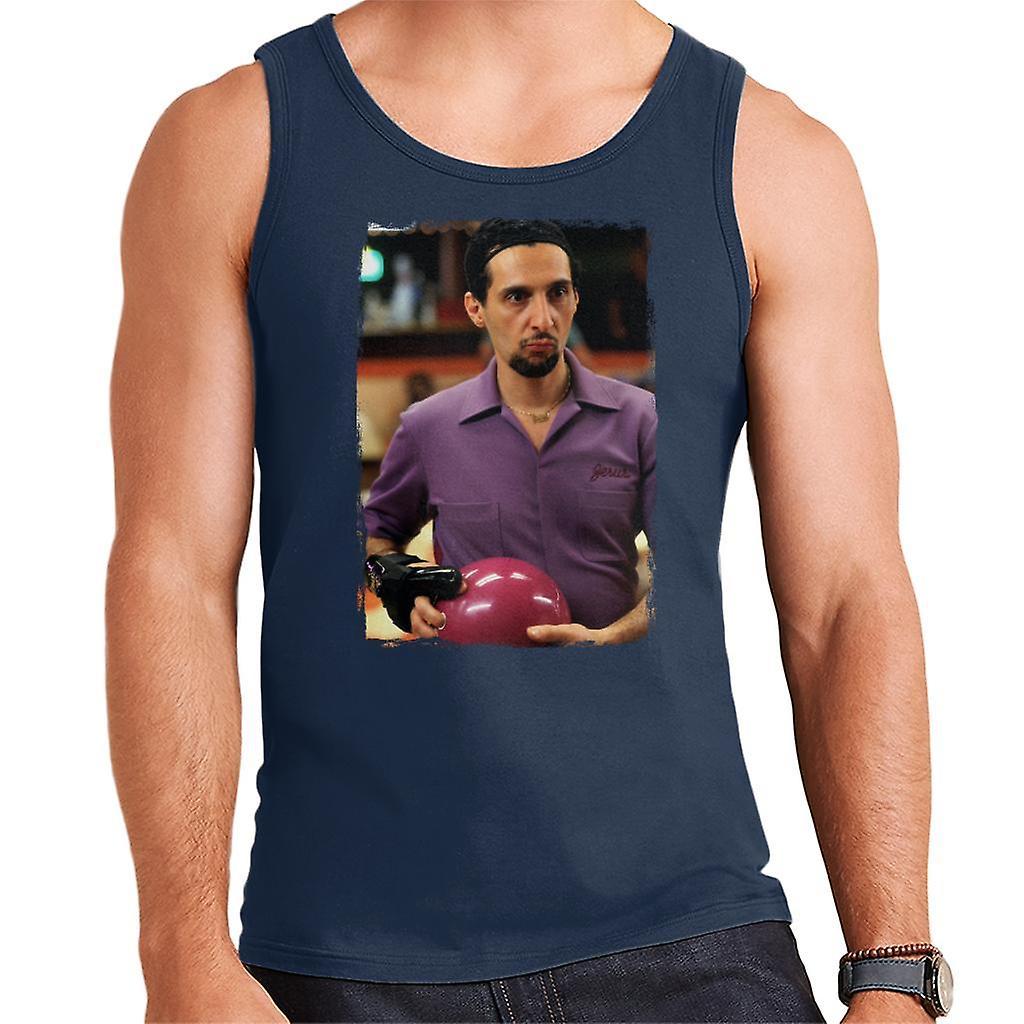 The Big Lebowski Jesus Bowling Men's Vest Navy Blue XX-Large