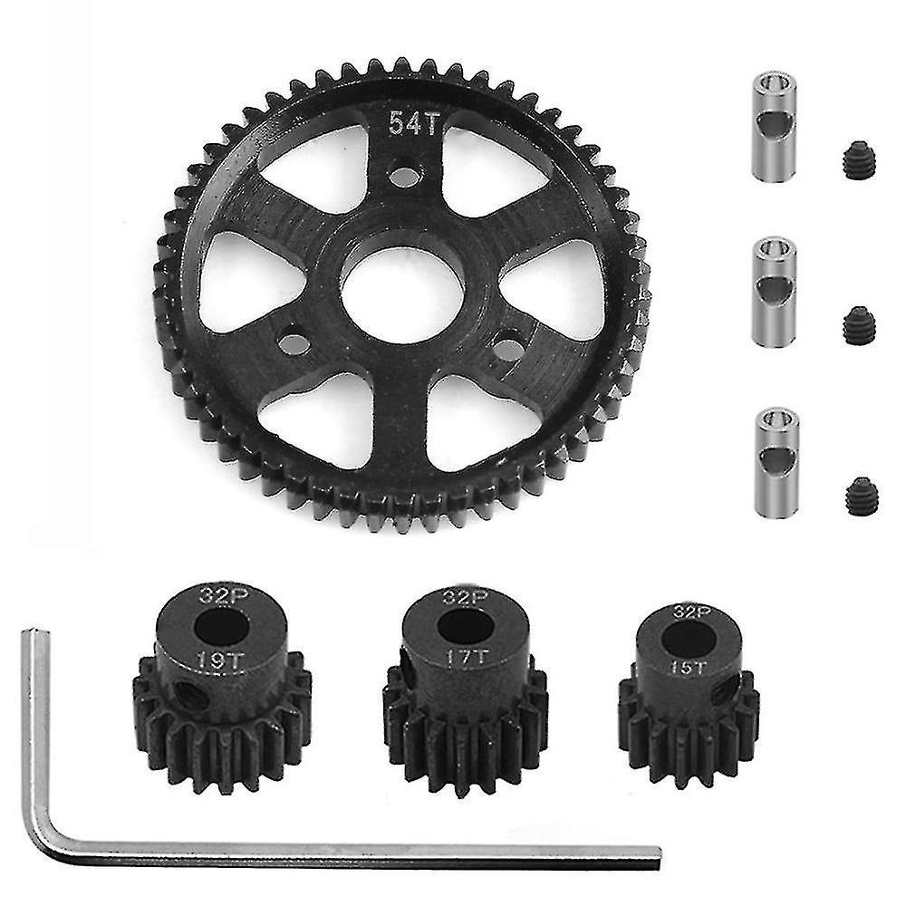 Metal 3956 Spur Gear With 15t/17t/19t Pinions Gear Sets,54t -ZHENV