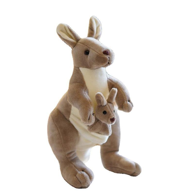 Plush Doll Stuffed Animal | Super Soft Huggable Kangaroo Plush Toy For Baby And Toddler Boys Girls Snuggle Cuddle Pillow Stuffed Banmo 55cm