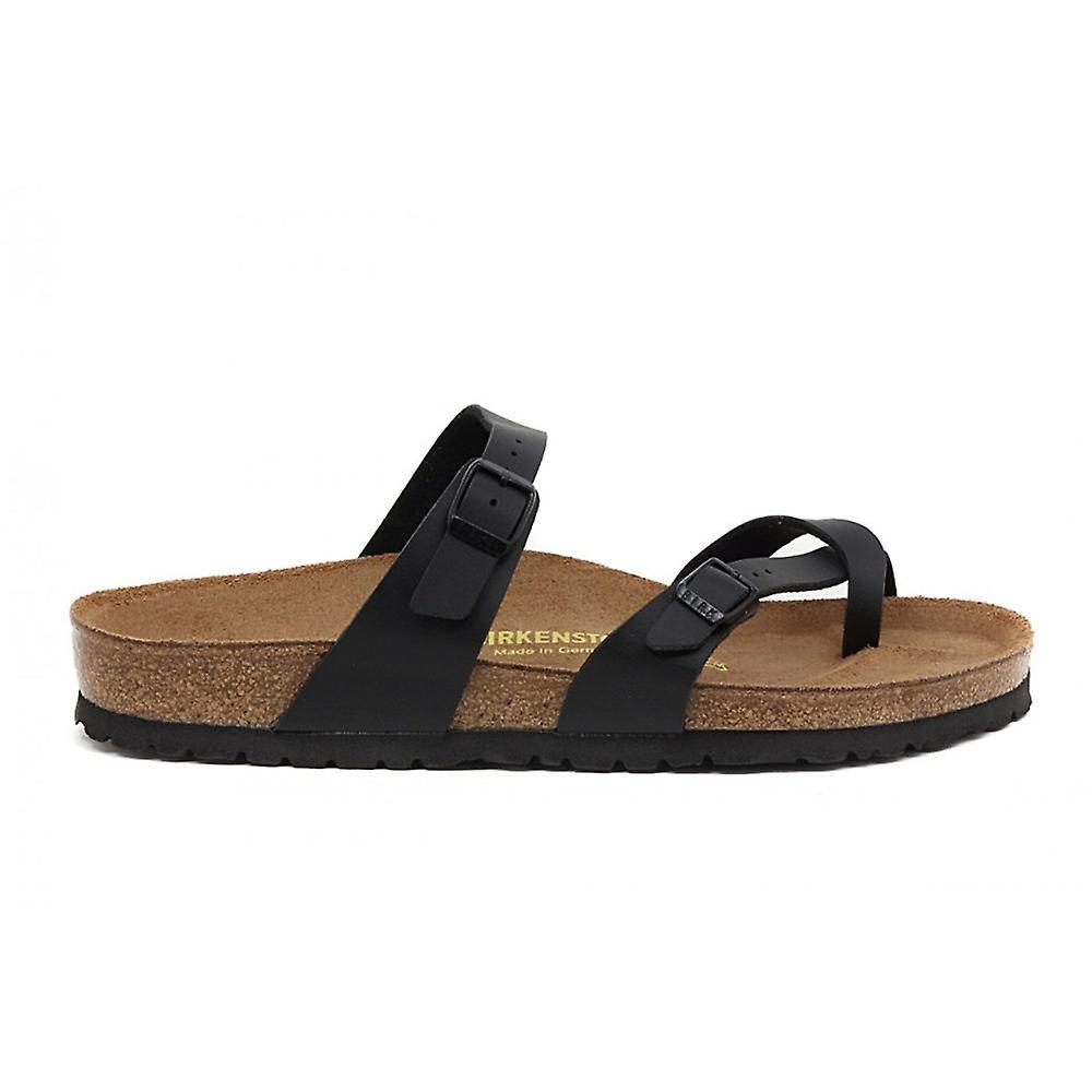 Women's Birkenstock Mayari Birko Flor Womens Sandals - Black - Size: 7