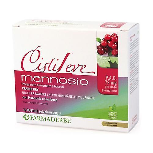 Farmaderbe Cistileve Mannose with blueberries 12 packets