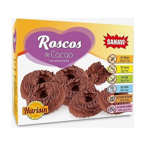 Harisin Gluten-free cocoa donuts 150 g (Cocoa - Coconut)