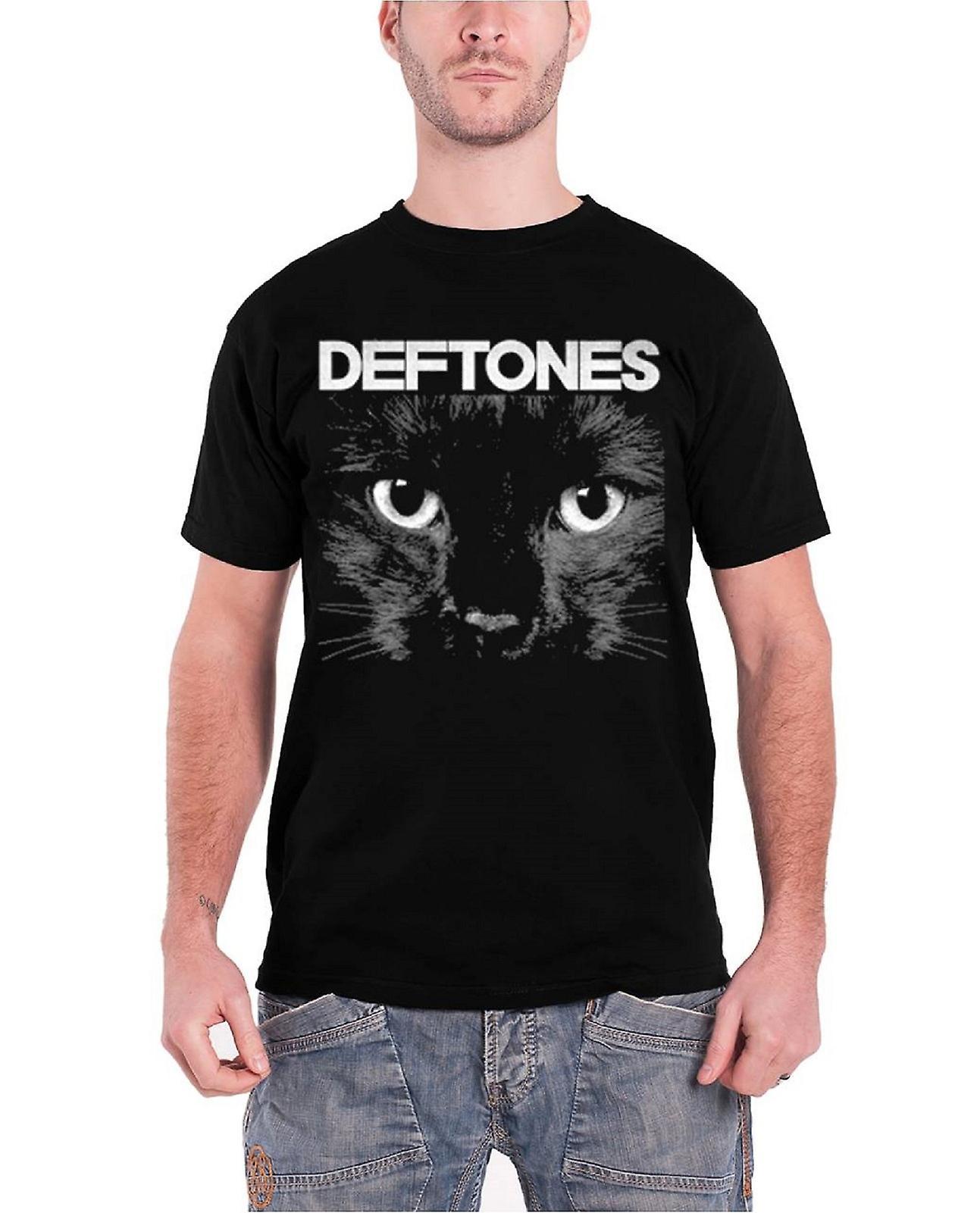 Deftones Sphinx Cat Eyes T Shirt Black XL