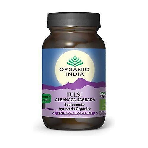 Organic India Organic Tulsi (Holy Basil) 90 vegetable capsules