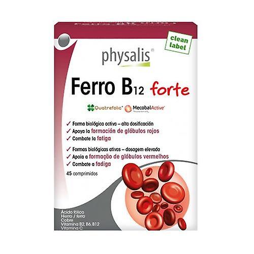 Physalis Iron + B12 forte 45 tablets