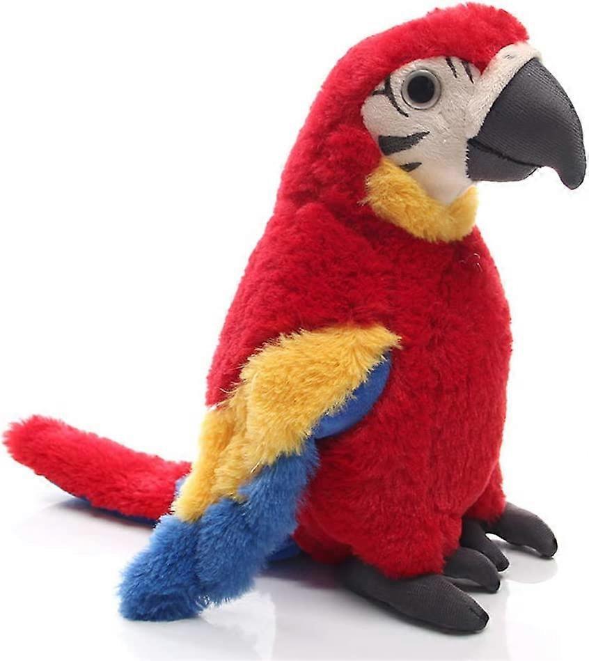 Tinor Macaw Plush, Red Bird Plush Animal Plush Doll Gift 30cm