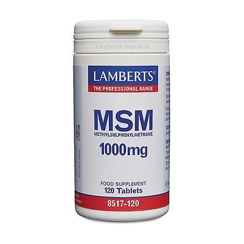 Lamberts MSM 120 Tablets Of 1000mg