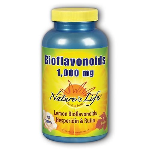 Nature's Life Lemon Bioflavonoids, 1000 mg, 250 tabs (Pack of 1)