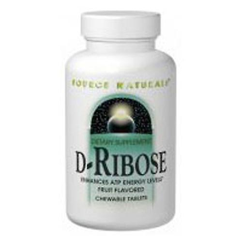 Source Naturals D-Ribose,1000 mg ,60 Tabs (Pack of 1)