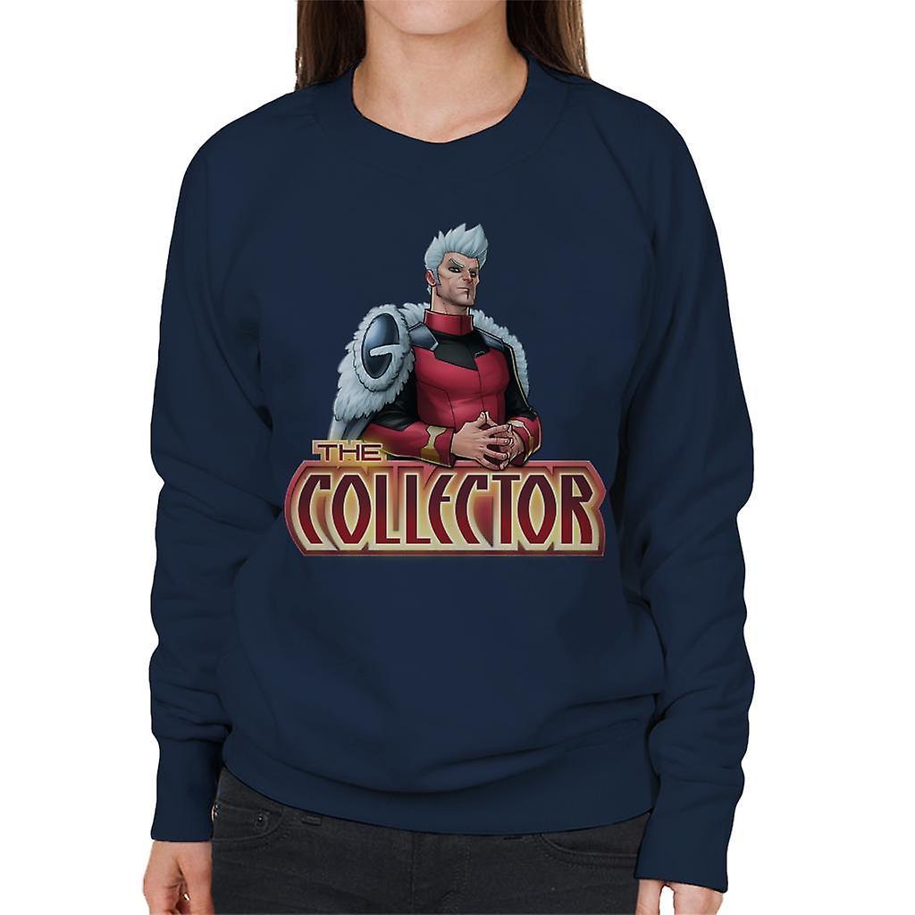 Marvel Guardians Of The Galaxy The Collector Women's Sweatshirt Navy Blue XX-Large