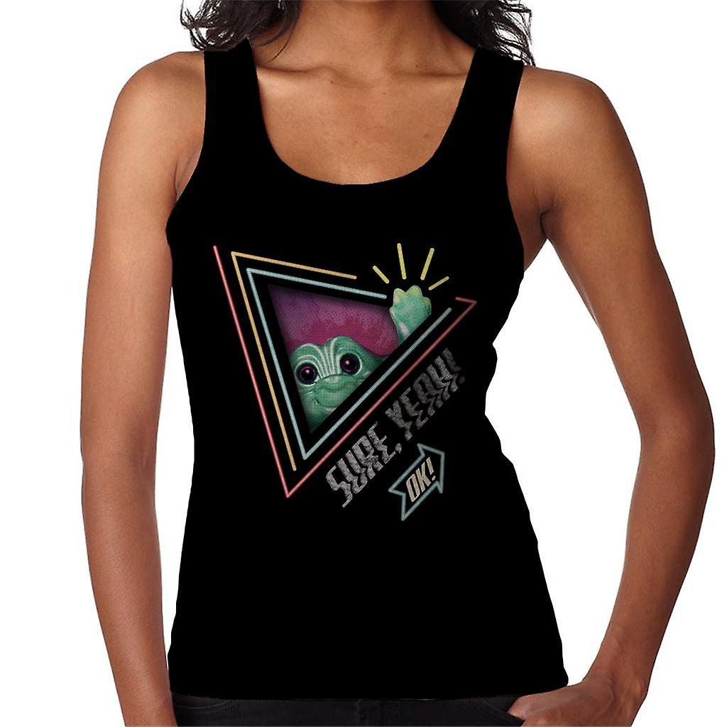 Trolls Sure Yeah Ok Women's Vest Black Small