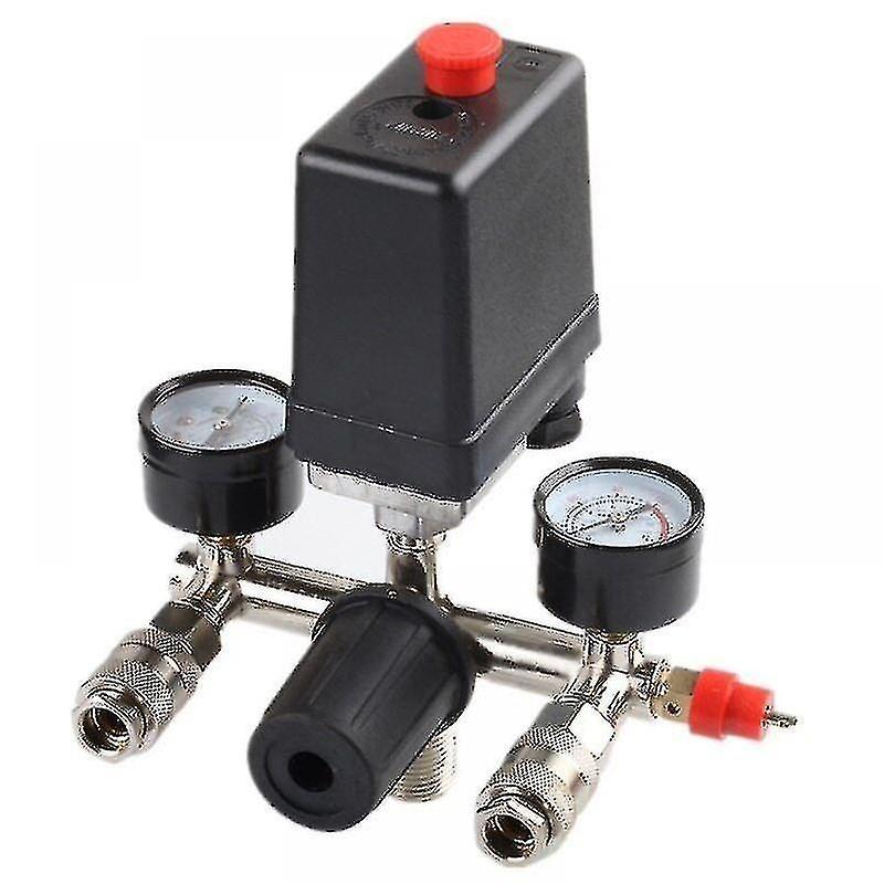 Guangzhou Yunlong Trading Co., Pressure Regulator with Pressure Switch for Compressor Pressure Switch with 2 Displays