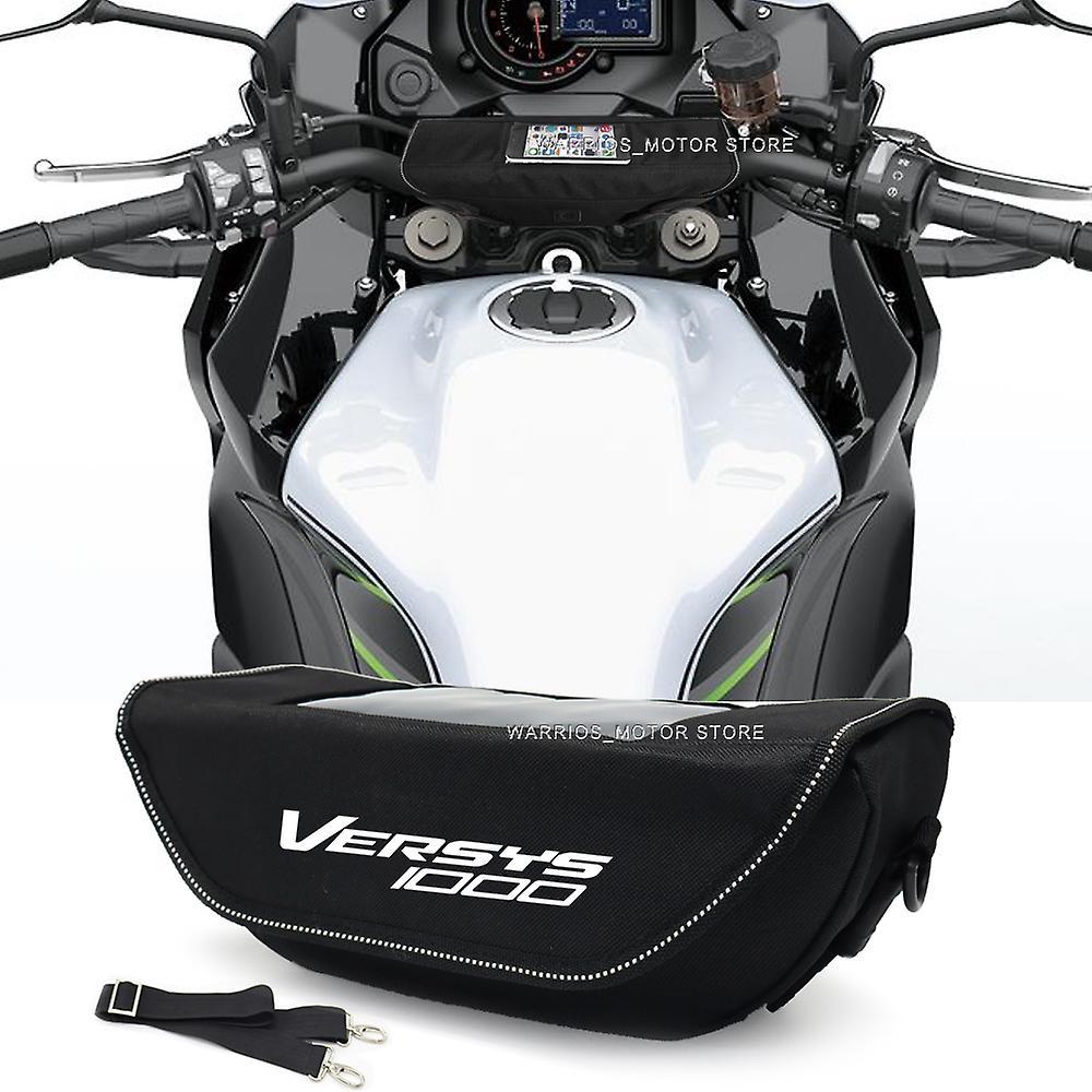 Redkid Motorcycle Handlebar Bag For Versys 1000 Se 1000se Versys1000 Se 2019 2020 2021 2022 Portable Waterproof Phone Bags have logo