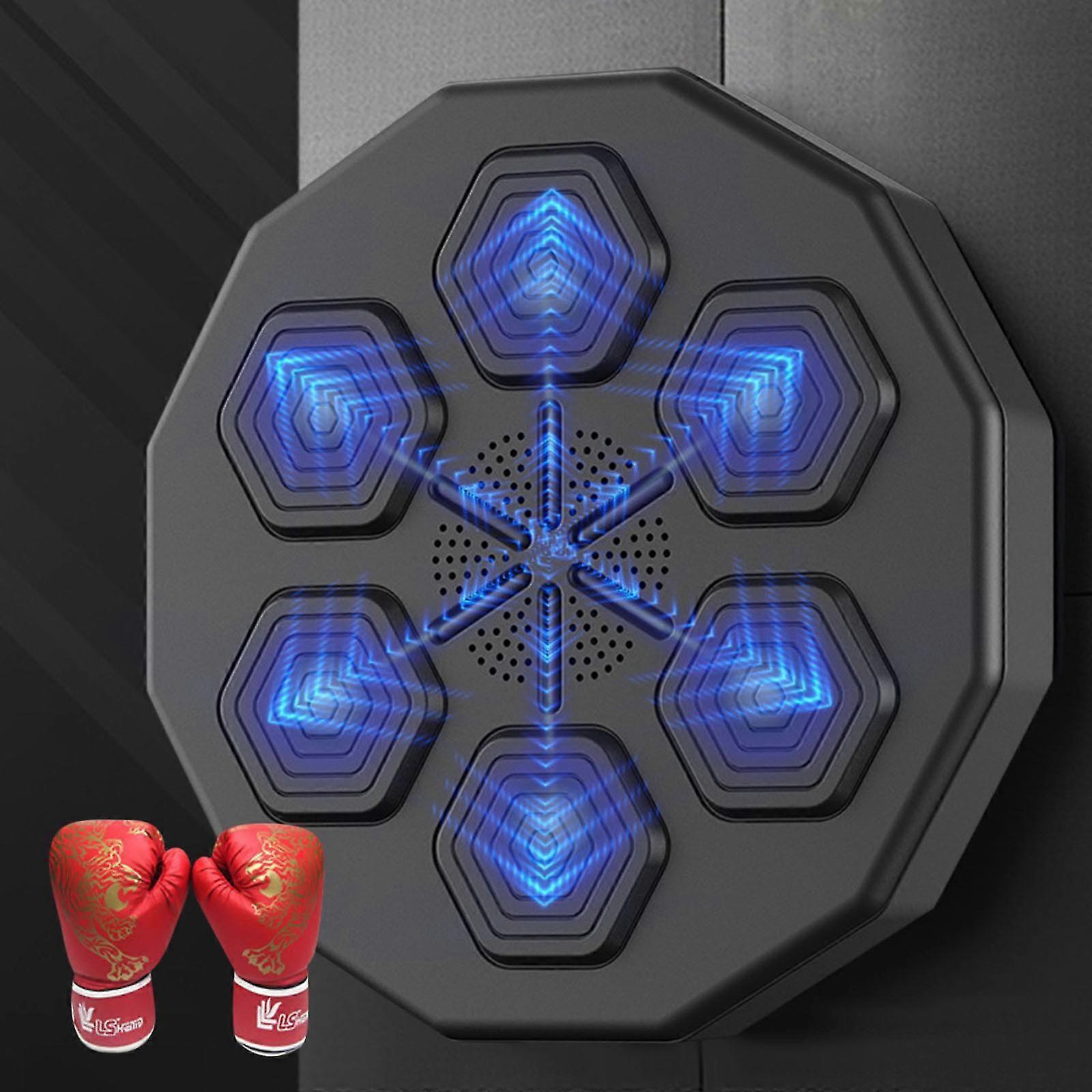 Walkbee Music Boxing Machine Wall Mounted Music Bluetooth Electronic Punch Boxing Trainer